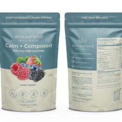Calm & Composed CBD Gummies Berry