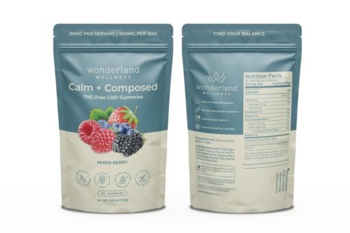 Calm & Composed CBD Gummies Berry