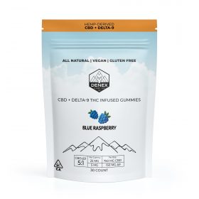 CBD-Delta-9 Blue Raspberry gummies