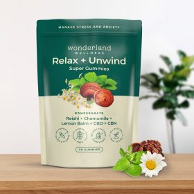 Wonderland Wellness Relax & Unwind gummies