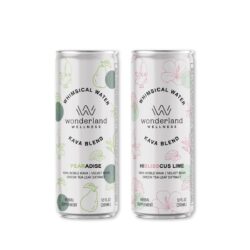 Whimsical Water Kava Drinks Hiblisscus Lime & Pearadise