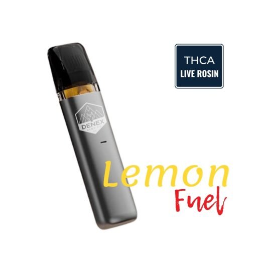 Lemon Fuel THCA Live Rosin Vape - DENEX