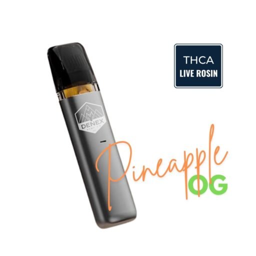 Pineapple OG THCA Live Rosin Vape - DENEX
