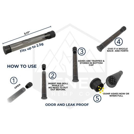Ash Trap Storage Tube