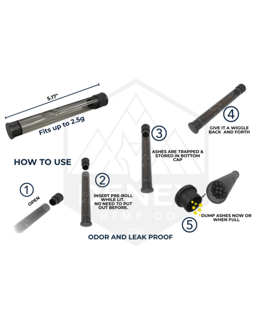 Ash Trap Storage Tube